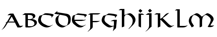 Viking Medium Font LOWERCASE