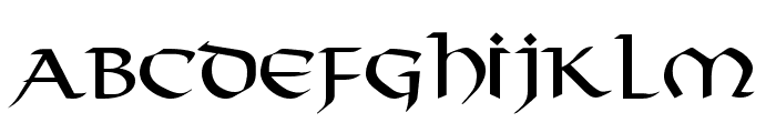 Viking Font UPPERCASE