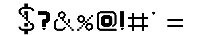 Viktribe Regular Font OTHER CHARS