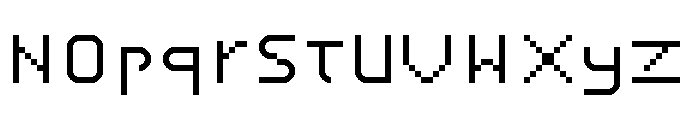 Viktribe Regular Font LOWERCASE