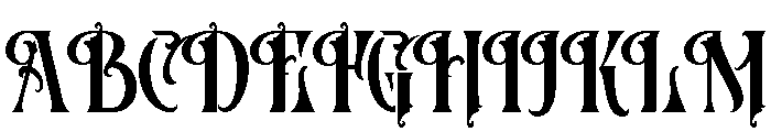 Villantez Personal Use Only Reg Font UPPERCASE