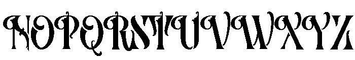Villantez Personal Use Only Reg Font UPPERCASE