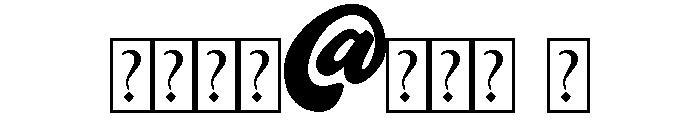 Vintage Brands Font OTHER CHARS