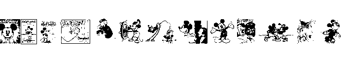 Vintage Classics Disney FONT