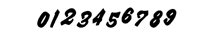 Vintage Diner Font OTHER CHARS