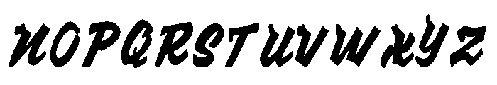 Vintage Diner Font UPPERCASE