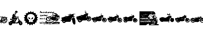 Vintage Motorcycle Club Font UPPERCASE