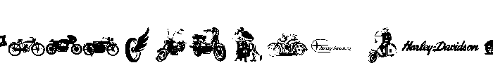 Vintage Motorcycle Club Font UPPERCASE