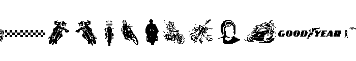 Vintage Motorcycle Club Font LOWERCASE