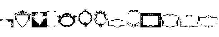 Vintage Panels_04 Font UPPERCASE