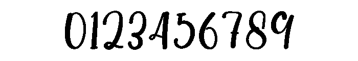 Vintage Rainbow Font OTHER CHARS