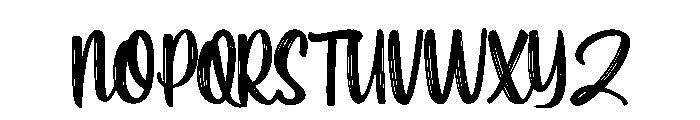 Vintage School Font UPPERCASE