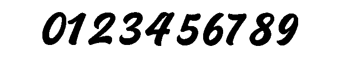 Vintage Stroke Font OTHER CHARS