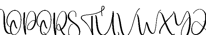 Vintage Style Font UPPERCASE