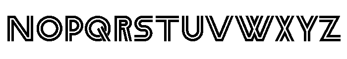 Vintage Times Stereo Regular Font LOWERCASE