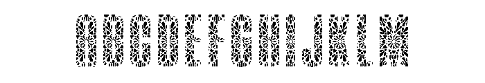 Vintage1 Font UPPERCASE