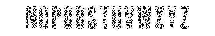 Vintage1 Font LOWERCASE