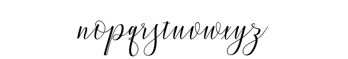 ViolettaScript Font LOWERCASE
