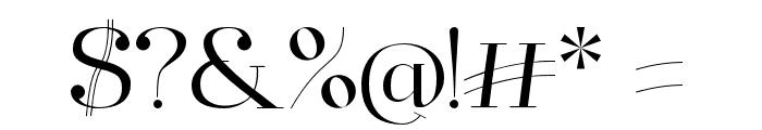 Viorath-Regular Font OTHER CHARS