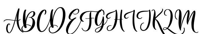 Virgi Ella Font UPPERCASE