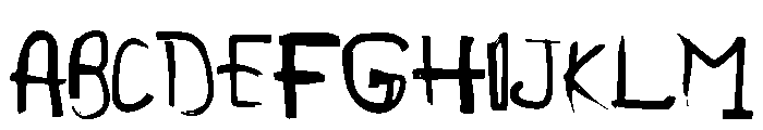 VirginiaTwo Font UPPERCASE