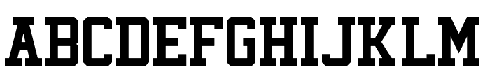Viridian College Font UPPERCASE