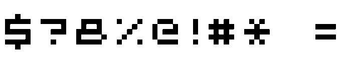 Virtual DJ Font OTHER CHARS
