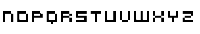 Virtual DJ Font UPPERCASE