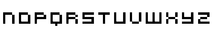 Virtual DJ Font LOWERCASE