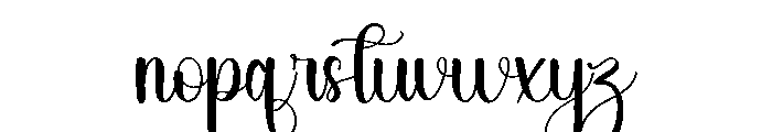 Virtual Font LOWERCASE
