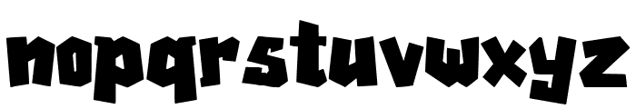 Visual Street Font LOWERCASE