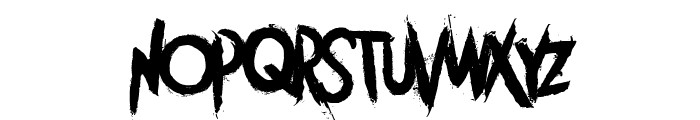 Vitruvian Man Font UPPERCASE