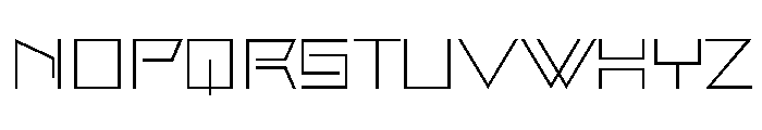 Vittoria Thin Regular Font UPPERCASE