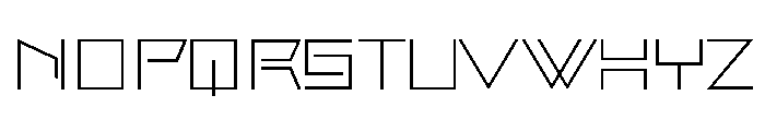 Vittoria Thin Regular Font LOWERCASE
