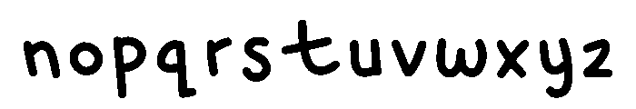 Viu Cobacoba Regular Font LOWERCASE