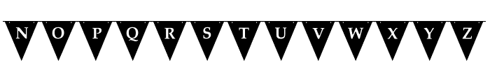 [Viva La Fiesta] Font UPPERCASE
