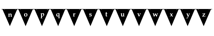 [Viva La Fiesta] Font LOWERCASE