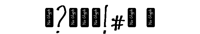 Vivacious HF Regular Font OTHER CHARS