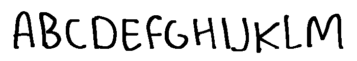 Vivacious HF Regular Font UPPERCASE