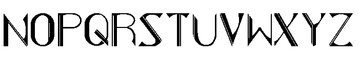 vitality Font UPPERCASE
