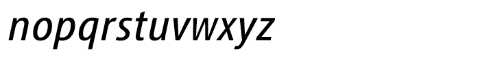 Vialog Italic Font LOWERCASE