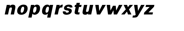 Vikive Heavy Italic Font LOWERCASE