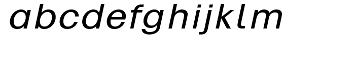 Vikive Semi Bold Italic Font LOWERCASE