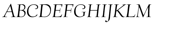 Village Italic Smallcaps Titling Font UPPERCASE