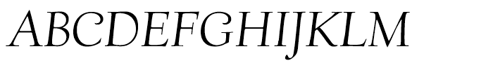 Village Italic Titling Font UPPERCASE