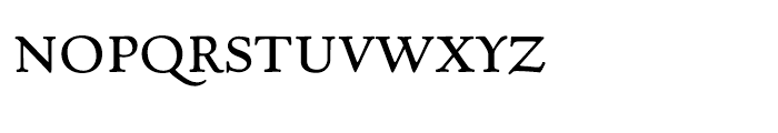 Village Roman Smallcaps Font LOWERCASE