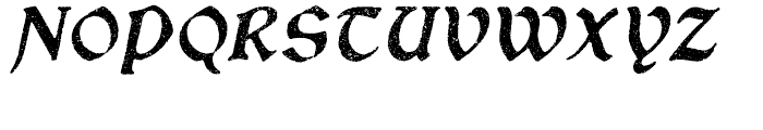 Vinque Antique Italic Font UPPERCASE