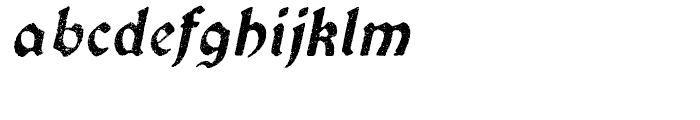 Vinque Antique Italic Font LOWERCASE