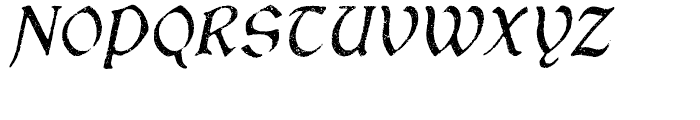 Vinque Antique Light Italic Font UPPERCASE