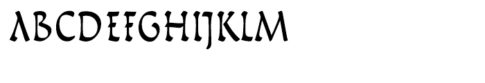 Virgile Regular Font LOWERCASE